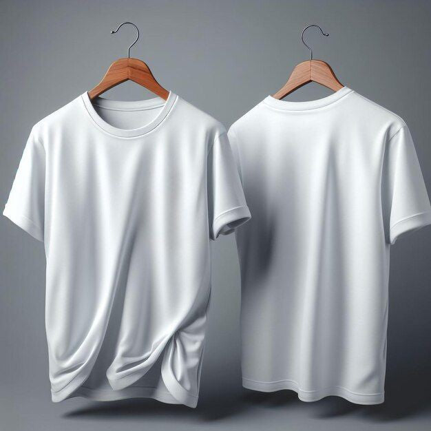Minimalist White Drop Shoulder T-Shirt β Unisex Streetwear