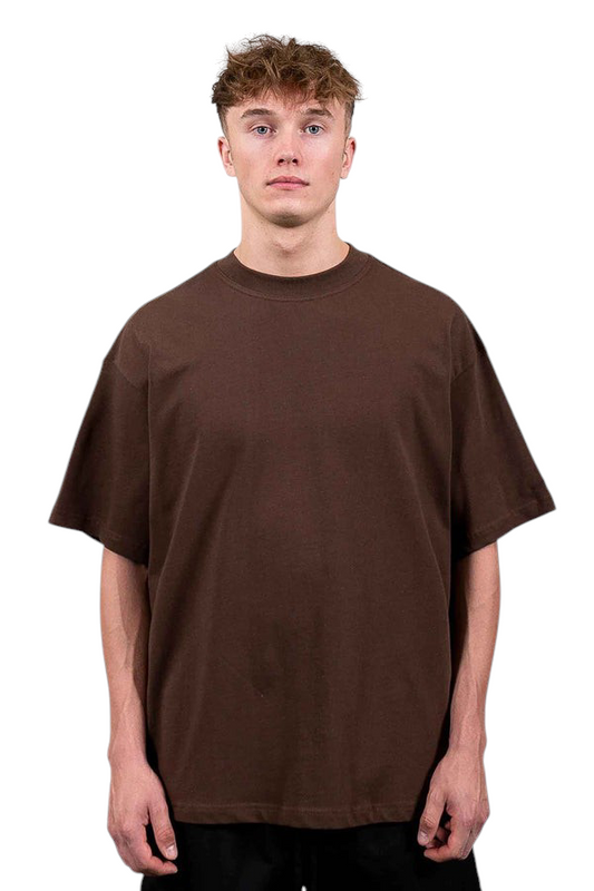Minimalist Coffee Drop Shoulder  T-Shirt – Unisex Streetwear
