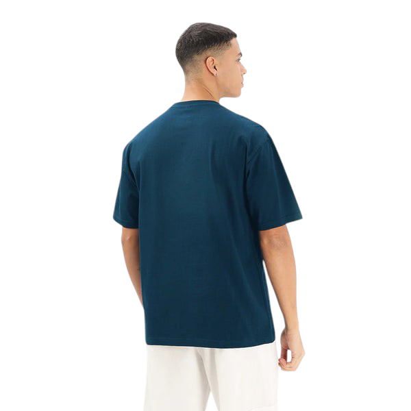 Minimalist Petrol Drop Shoulder T-Shirt β Unisex Streetwear