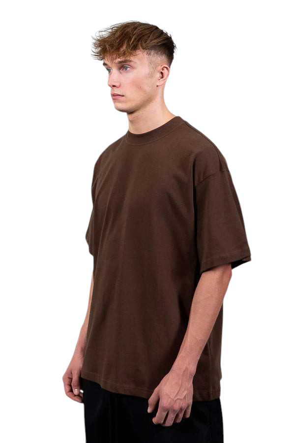 Minimalist Coffee Drop Shoulder  T-Shirt – Unisex Streetwear
